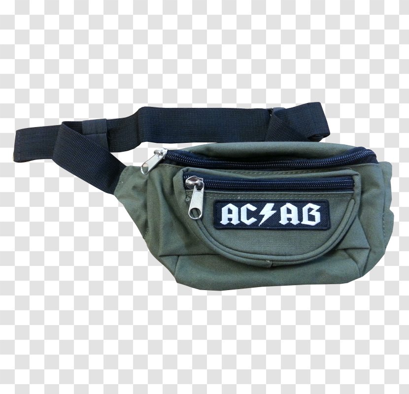 Bum Bags Pocket Belt A.C.A.B. - Black Transparent PNG