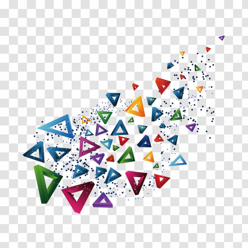 Color Triangle - Area - Creative Graphics Transparent PNG