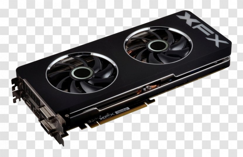 Graphics Cards & Video Adapters XFX AMD Radeon Rx 200 Series GDDR5 SDRAM - Io Card - Solid Angle Transparent PNG