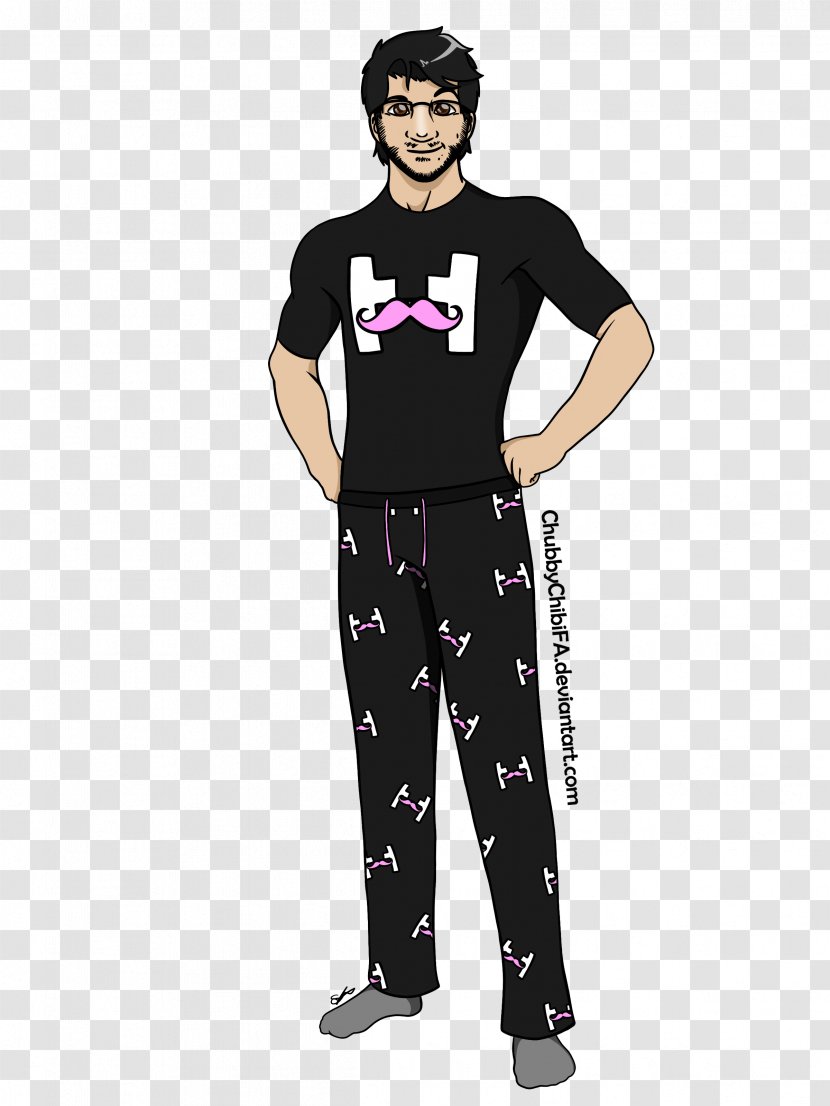 T-shirt Costume Character Sleeve Fiction - Watercolor - Markiplier Transparent PNG