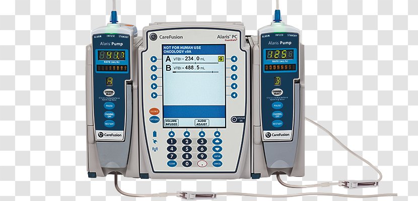 Infusion Pump Intravenous Therapy CareFusion Becton Dickinson - Drug-delivery Transparent PNG