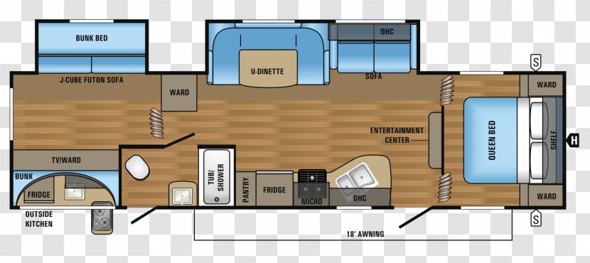 Jayco, Inc. Caravan Campervans Trailer - Elevation - Car Transparent PNG