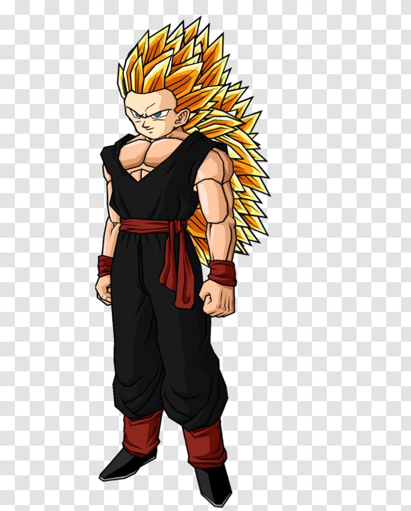 Gohan Goku Super Saiyan Dragon Ball - Cartoon Transparent PNG