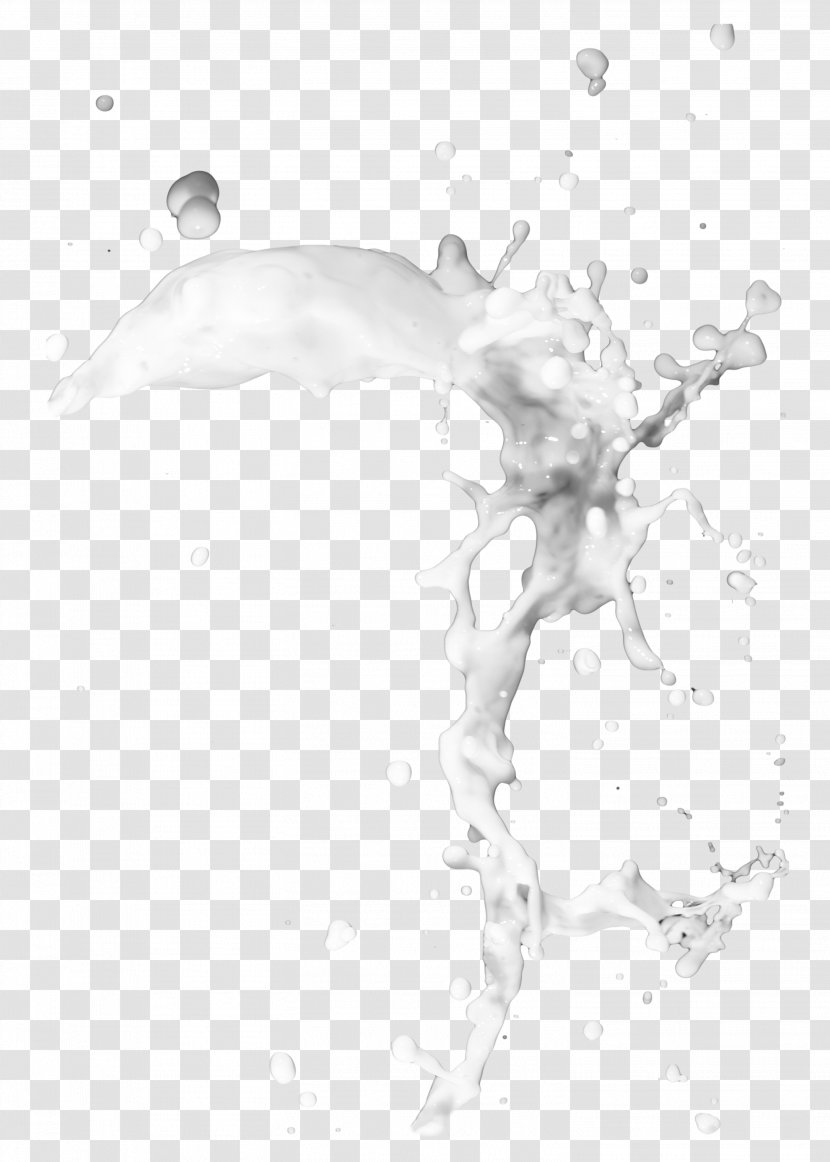 Cow's Milk Liquid - Art - Dynamic Transparent PNG
