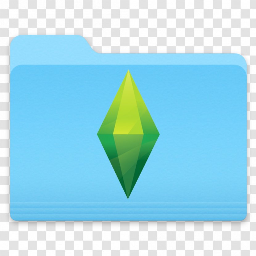 Green Turquoise Teal Rectangle Triangle - Aqua - Folders Transparent PNG