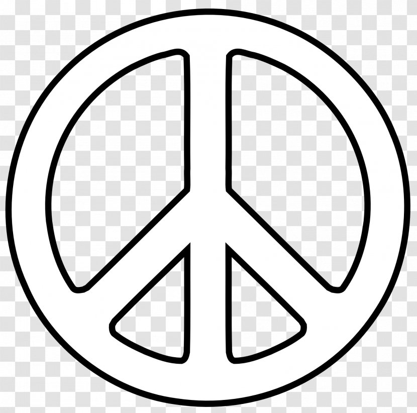Peace Symbols Sign Clip Art - Area - Clipart Transparent PNG
