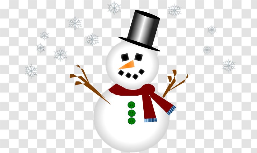 Snowflake Snowman Clip Art Transparent PNG