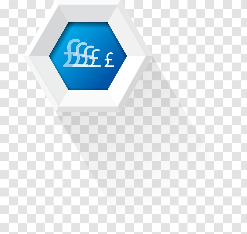 Food Prices Ingredient Purchasing - Hexagon Blue Transparent PNG