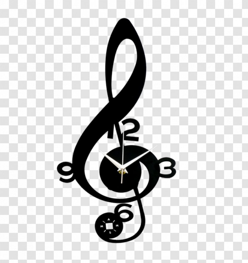 Musical Note Clef Poster - Heart Transparent PNG