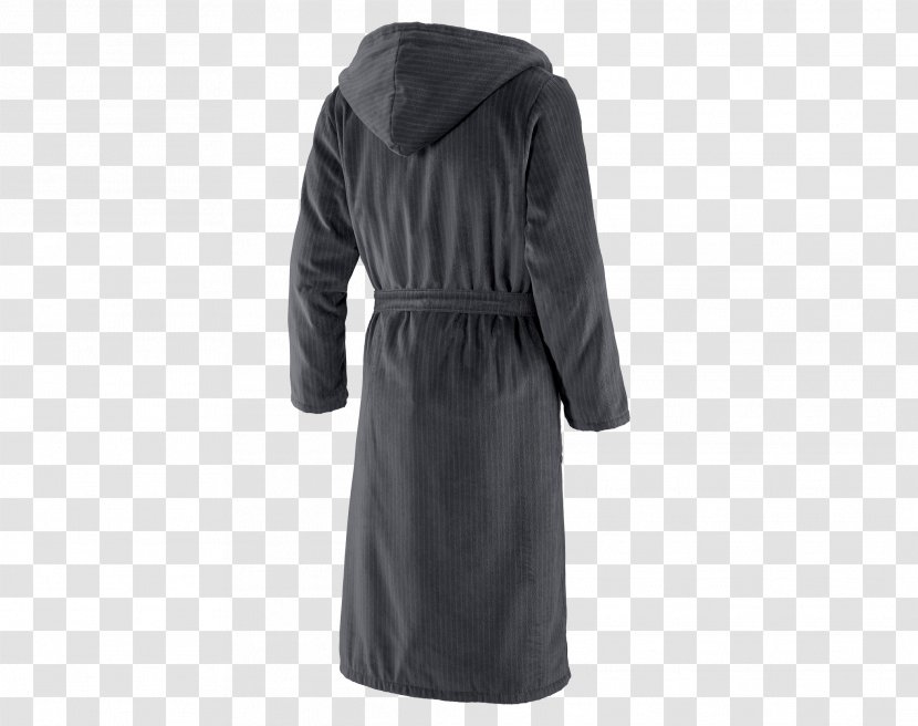 Overcoat Bathrobe - Coat - Mantel Transparent PNG