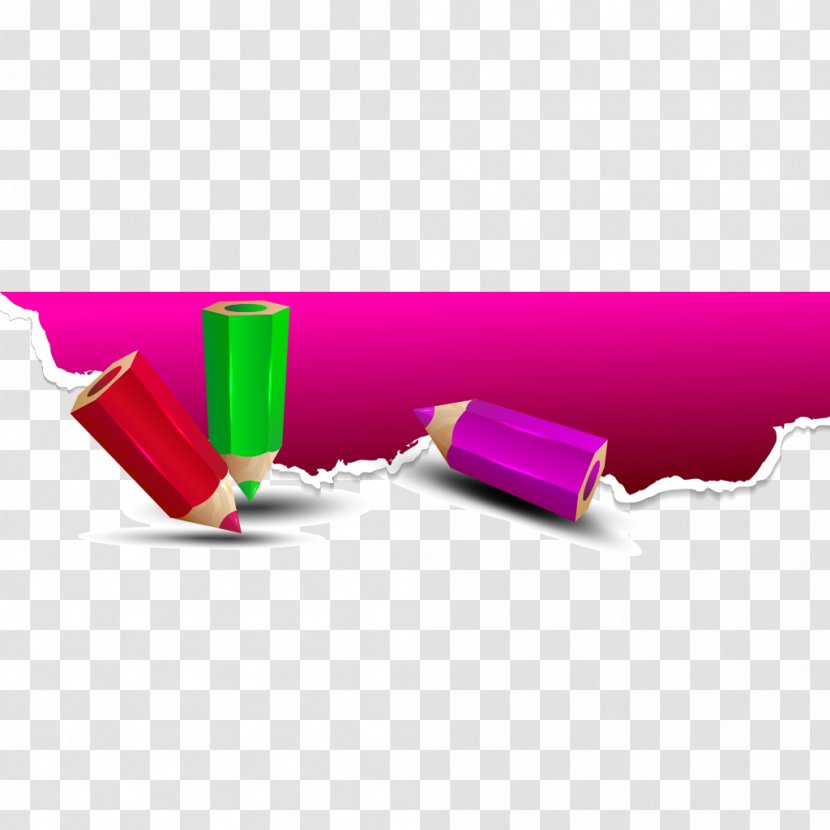 Paper - Purple - Tear Tab Transparent PNG