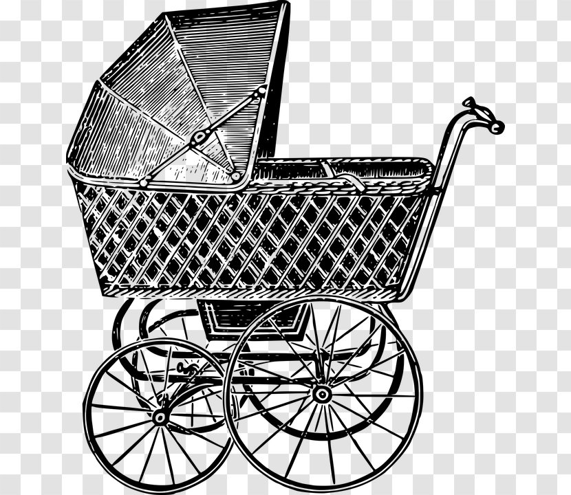 Baby Transport Infant Clip Art - Pixabay - Stroller Transparent PNG