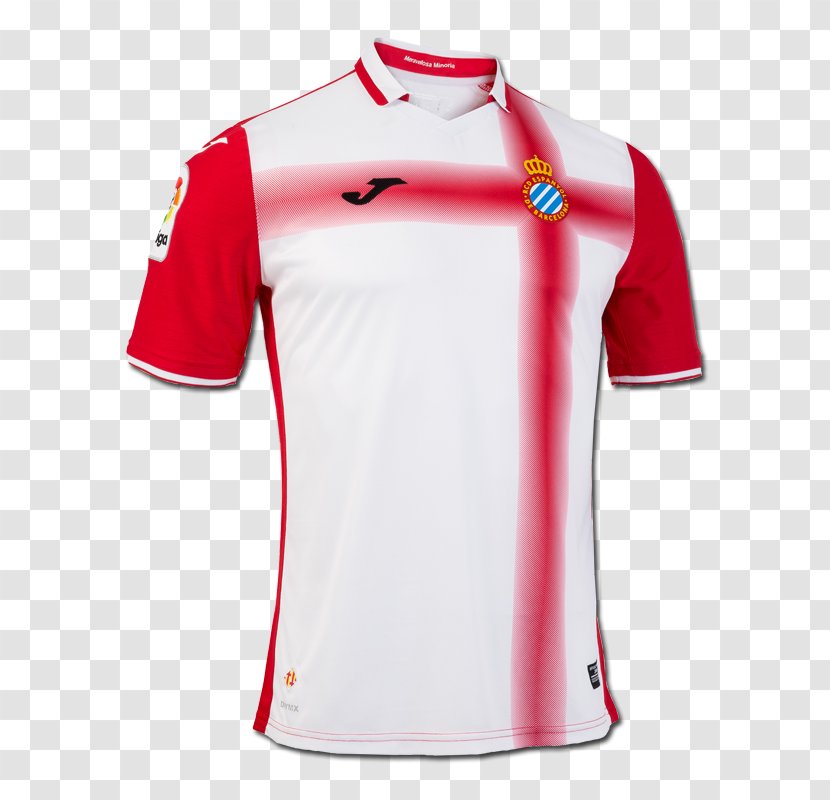 RCD Espanyol 2016–17 La Liga T-shirt Jersey Football - Kit Transparent PNG