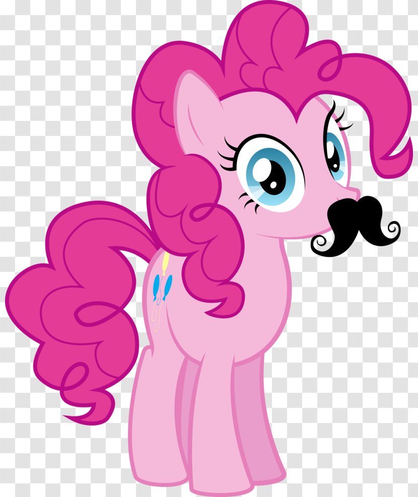Pinkie Pie Twilight Sparkle Rainbow Dash Rarity Pony - Tree - Moustache Transparent PNG
