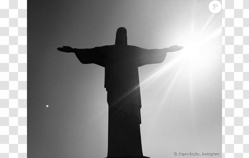 Christ The Redeemer Statue Silhouette Shoulder Photography - Stock Transparent PNG