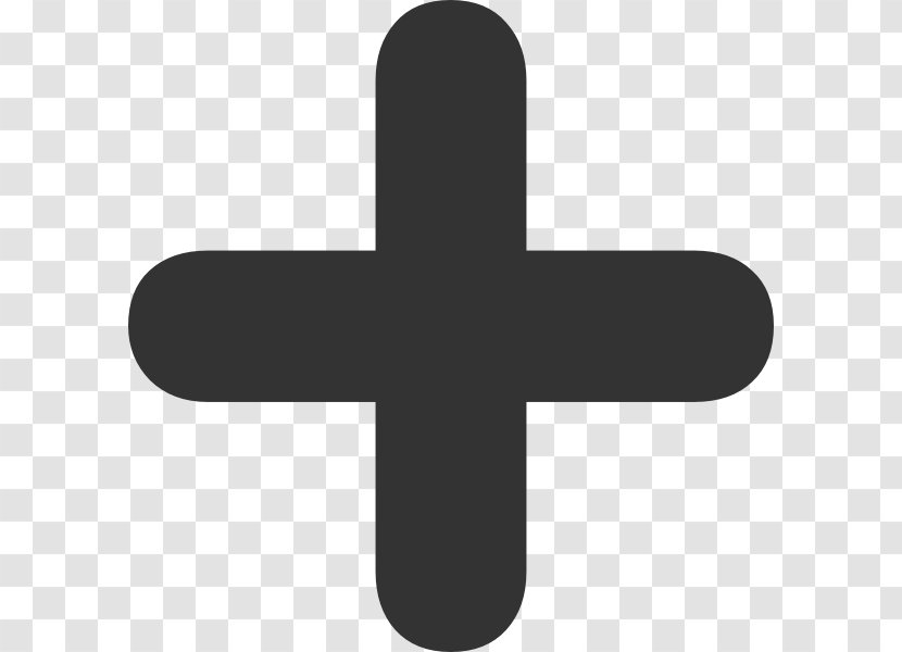 Cross Plus And Minus Signs Symbol Icon - Bullet - Adding Cliparts Transparent PNG