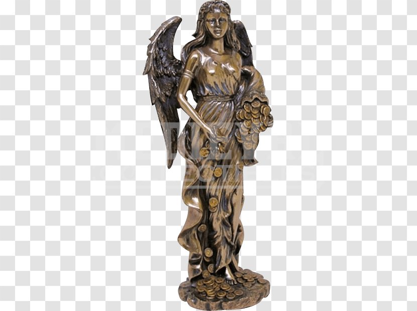 Fortuna Statue Bronze Sculpture Goddess Transparent PNG