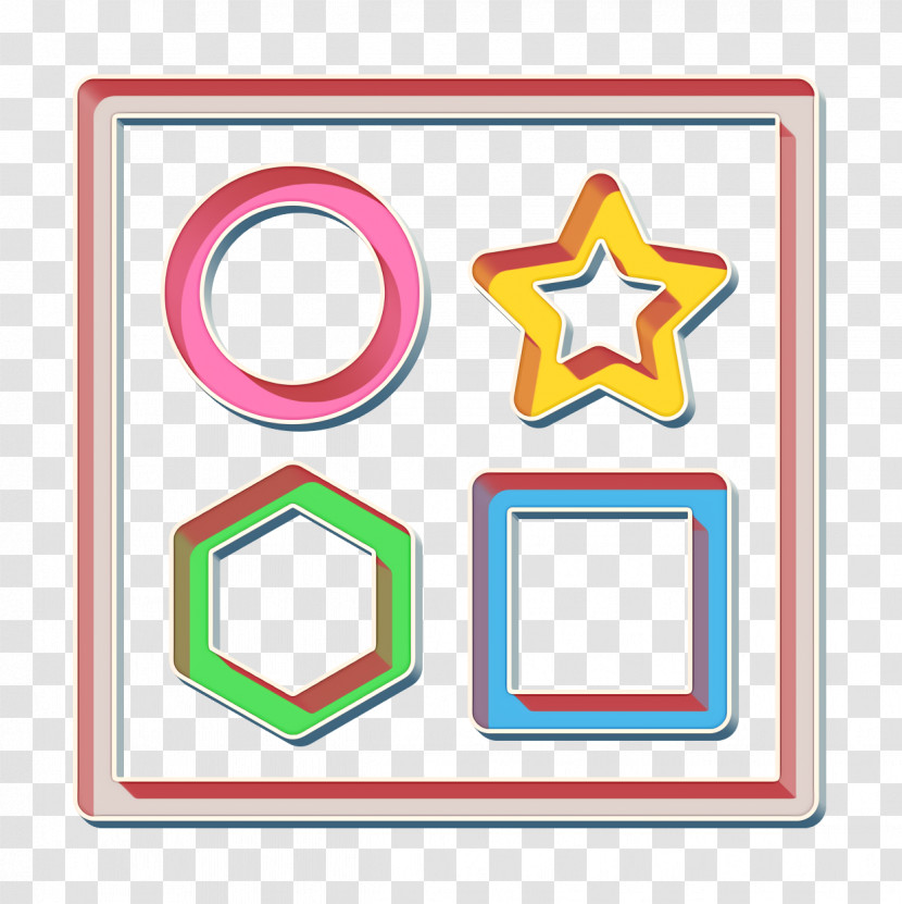 Kindergarten Icon Shapes Icon Kid And Baby Icon Transparent PNG