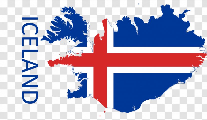 Flag Of Iceland Map National - Collection Transparent PNG