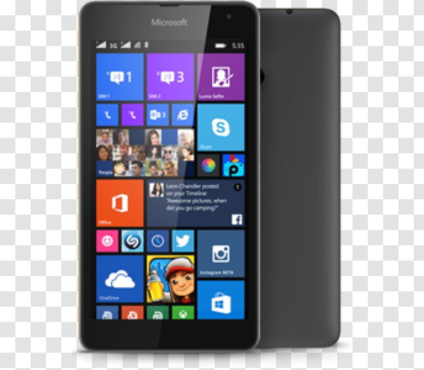 Microsoft Lumia 535 435 532 950 XL Nokia 530 - Cellular Network Transparent PNG