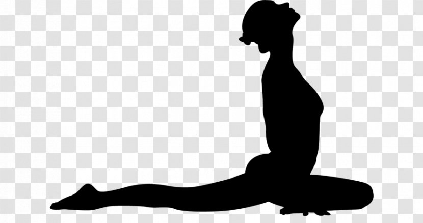 Yoga Silhouette Asana Clip Art - Namaste Transparent PNG
