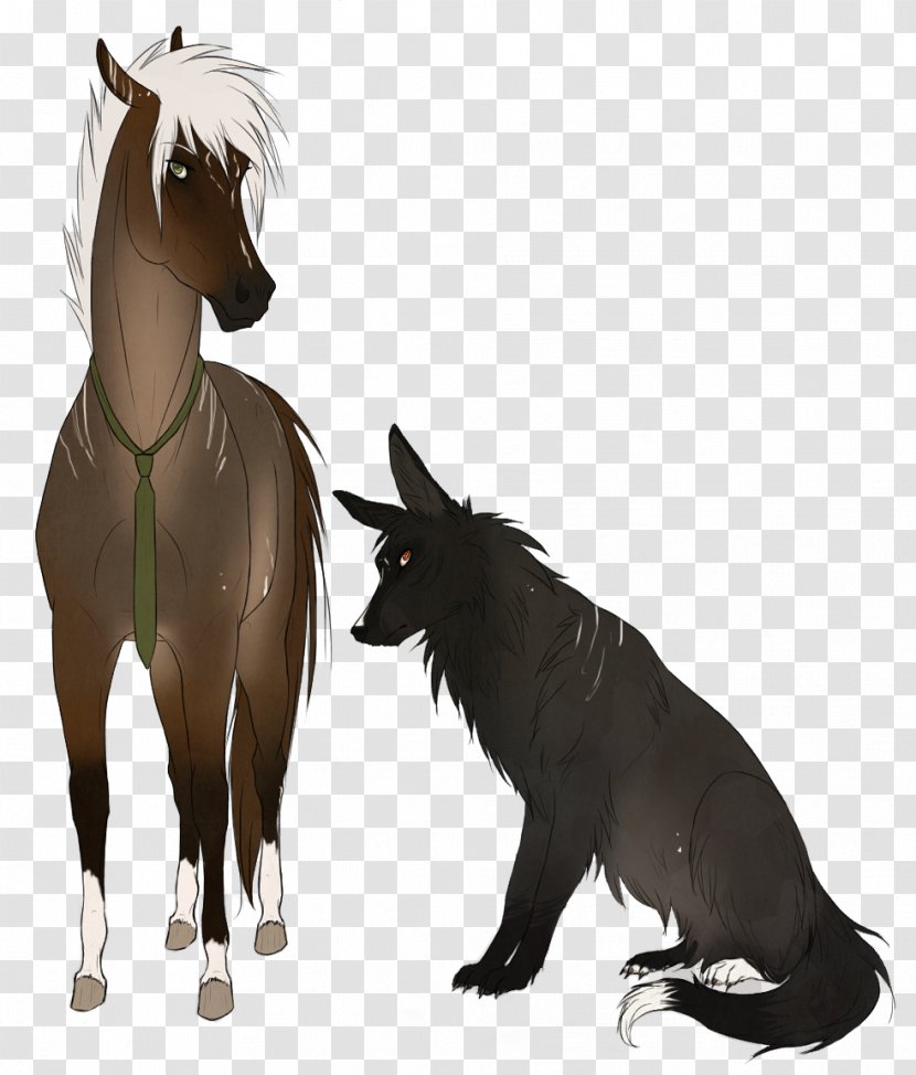 Dog Mustang Stallion Donkey Pack Animal - Horse Transparent PNG