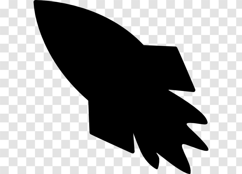 SpaceShipTwo Spacecraft Rocket Launch Clip Art - Black - On A Small Spaceship Transparent PNG