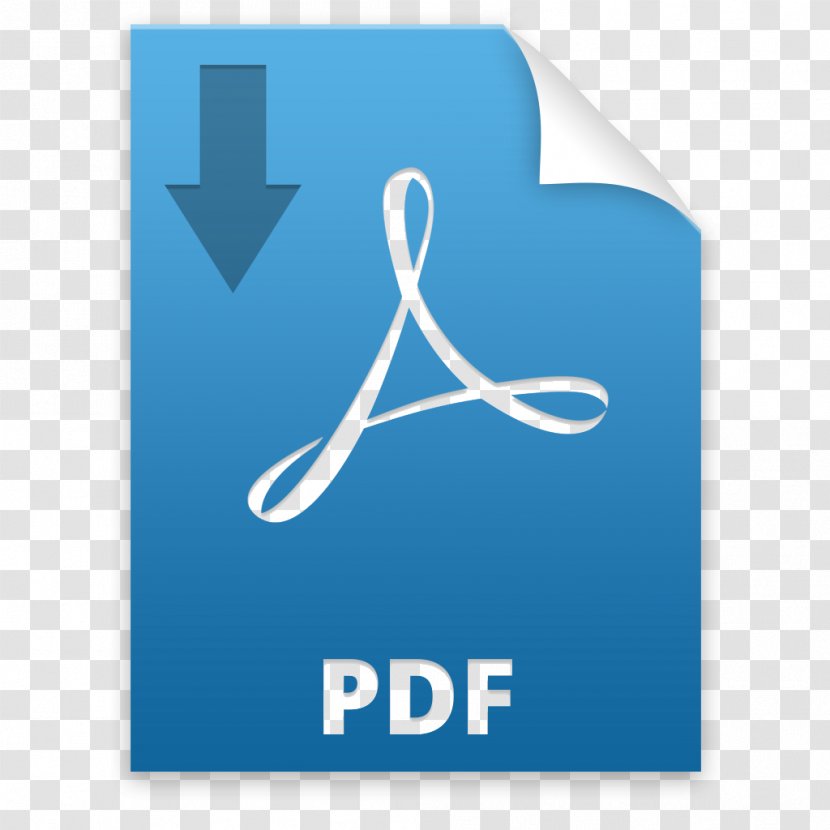 Adobe Acrobat DC Classroom In A Book Reader PDF Systems - Electric Blue - Android Transparent PNG