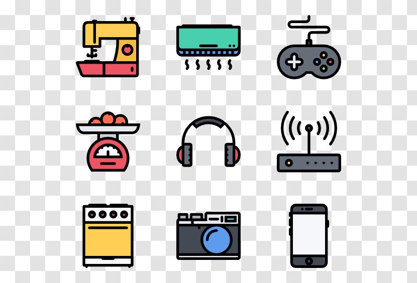 Home Appliance Electronics Clip Art - User Interface - Appliances Transparent PNG