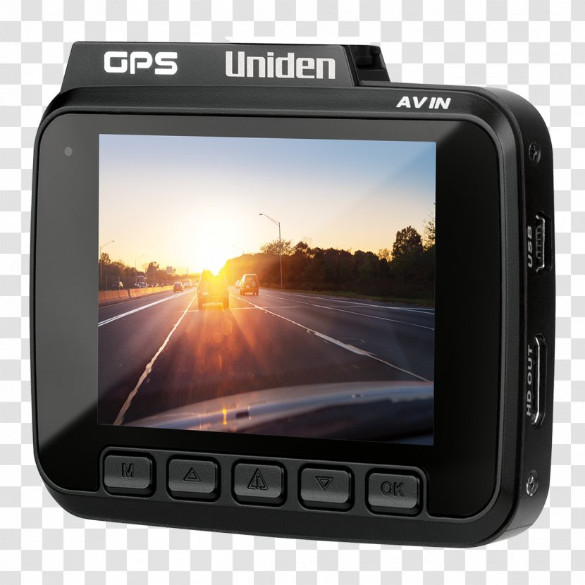 Dashcam Car Uniden Smartphone 4K Resolution - Display - Motorola Dvr Recorder Transparent PNG