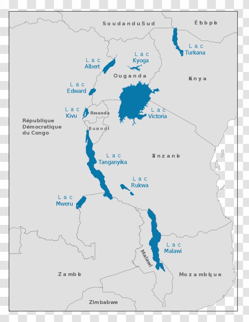 Lake Victoria Malawi Turkana Kivu Tanganyika - Diagram Transparent PNG