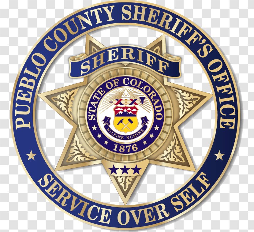 Pueblo County Sheriff's Office Colorado State University–Pueblo Badge Police - Universitypueblo - Sheriff Transparent PNG