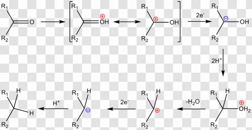 Clemmensen Reduction Redox Aldehyde Ketone Organic Chemistry - Diagram - Mechanism Transparent PNG
