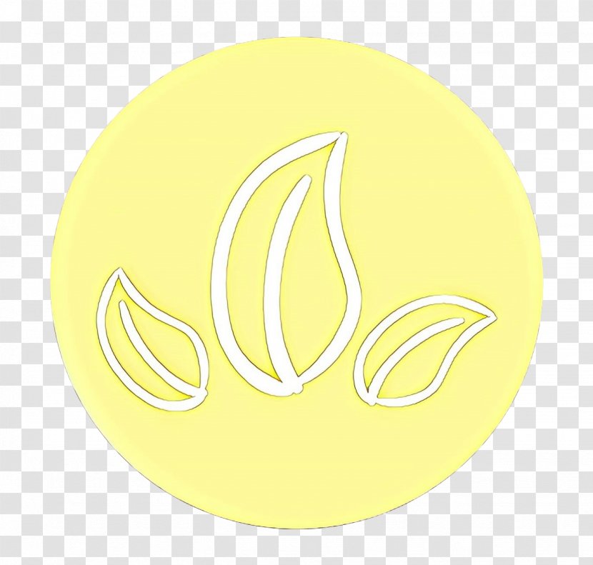 Yellow Circle Logo Plate Oval - Cartoon - Symbol Transparent PNG