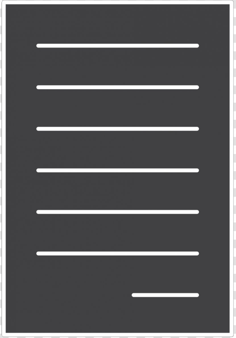 Angle Product Line Pattern Black & White - M Transparent PNG