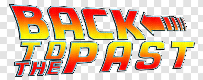 Logo Banner Brand Line Product - Back To The Future Transparent PNG
