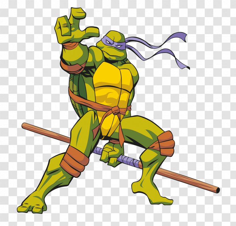 Donatello Leonardo Raphael Michaelangelo Teenage Mutant Ninja Turtles - Organism Transparent PNG