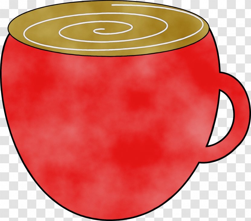 Coffee Cup - Red - Shield Serveware Transparent PNG