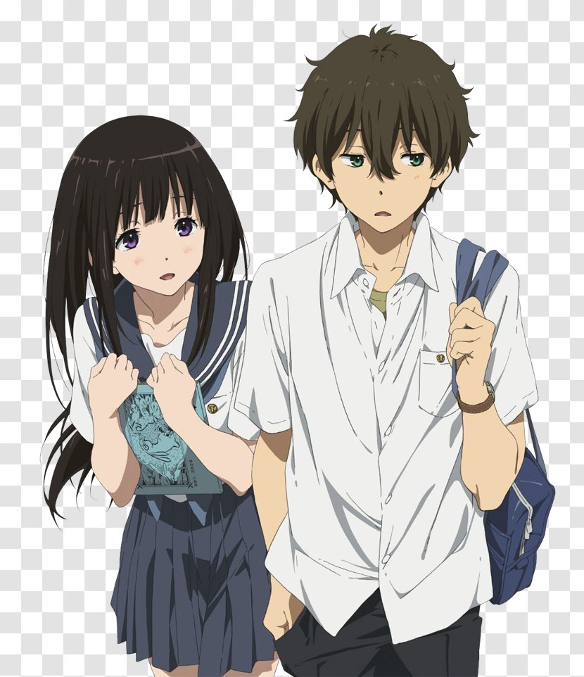 Hōtarō Oreki Eru Chitanda Hyouka Mayaka Ibara Satoshi Fukube - Cartoon Transparent PNG