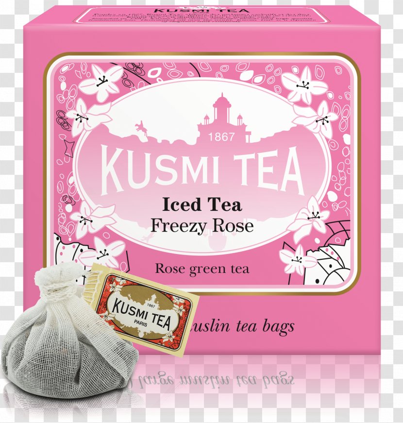 Iced Tea Green Genmaicha Kusmi Transparent PNG