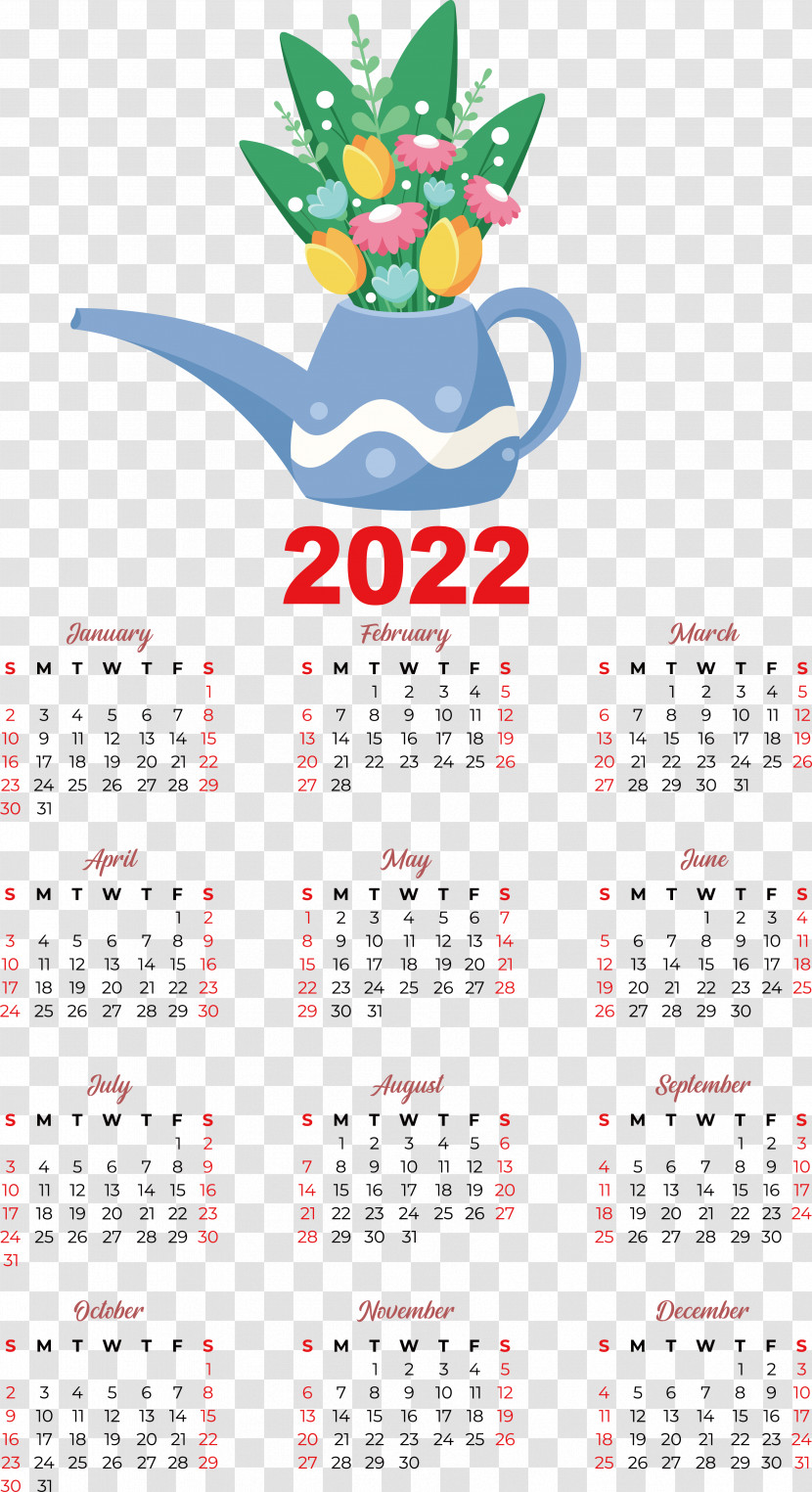 Calendar 2022 Design 2022 Calendar Line Transparent PNG
