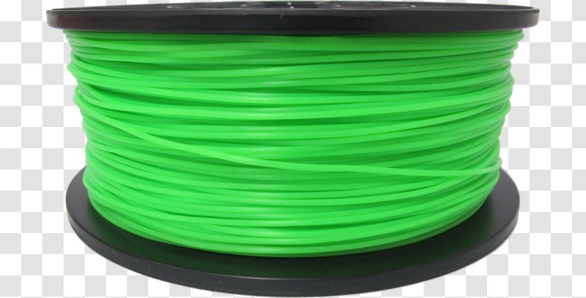 Plastic 3D Printing Filament Polylactic Acid - Rapid Prototyping - Reprap Project Transparent PNG