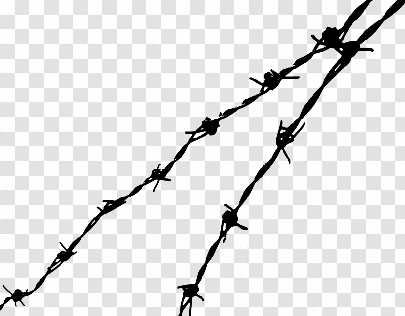 Barbed Wire Clip Art - Leaf - Barbwire Transparent PNG