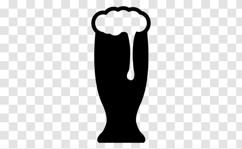 Beer Bottle Silhouette - Finger - Draft Vector Transparent PNG