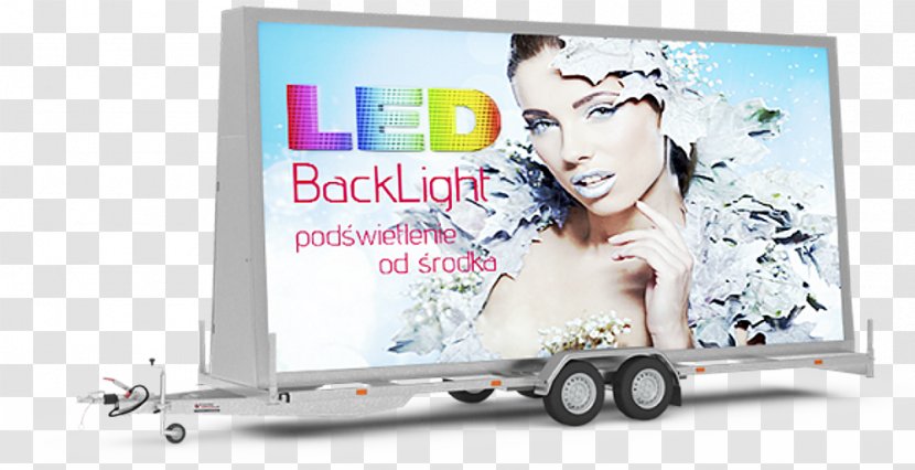 Mobile Advertising Display Backlight Light-emitting Diode - Device Transparent PNG