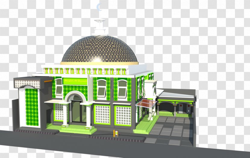 Mosque Place Of Worship Father Al-Jannah - Market - Kubah Masjid Transparent PNG