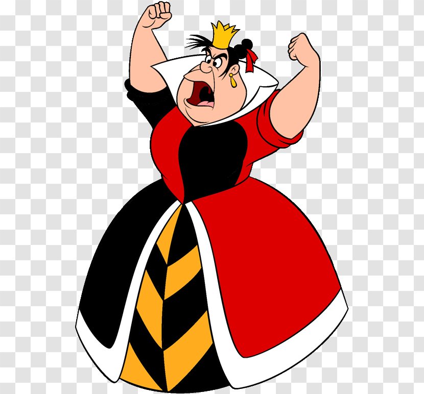 Queen Of Hearts Alice's Adventures In Wonderland The Mad Hatter King - Animated Cartoon - Png Transparent PNG
