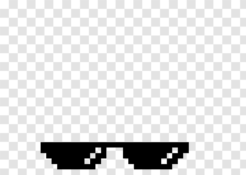 Stock Photography Pixel Art Cartoon - Sunglasses Transparent PNG
