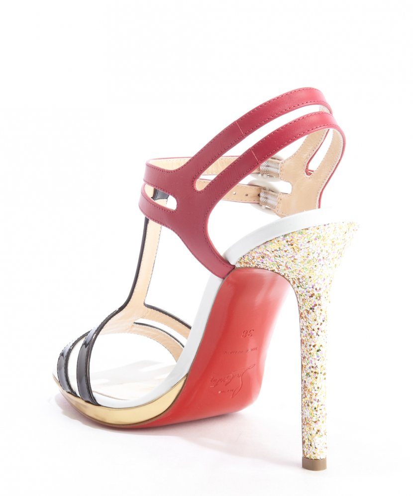 High-heeled Footwear Shoe Sandal - High Heeled - Louboutin Transparent PNG