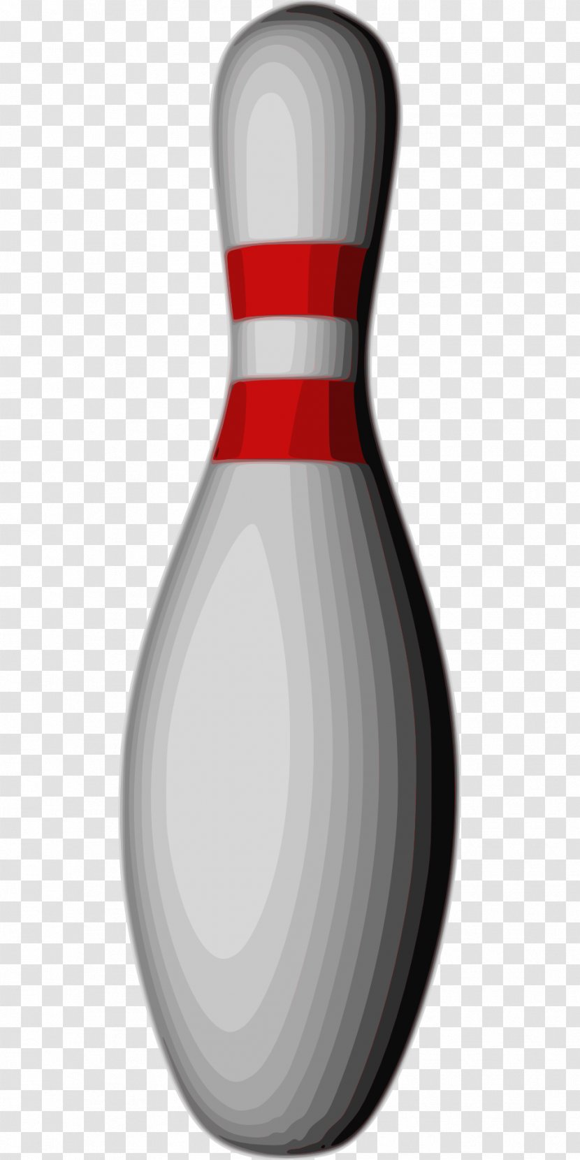 Bowling Pin Product Design Clip Art - Equipment Transparent PNG